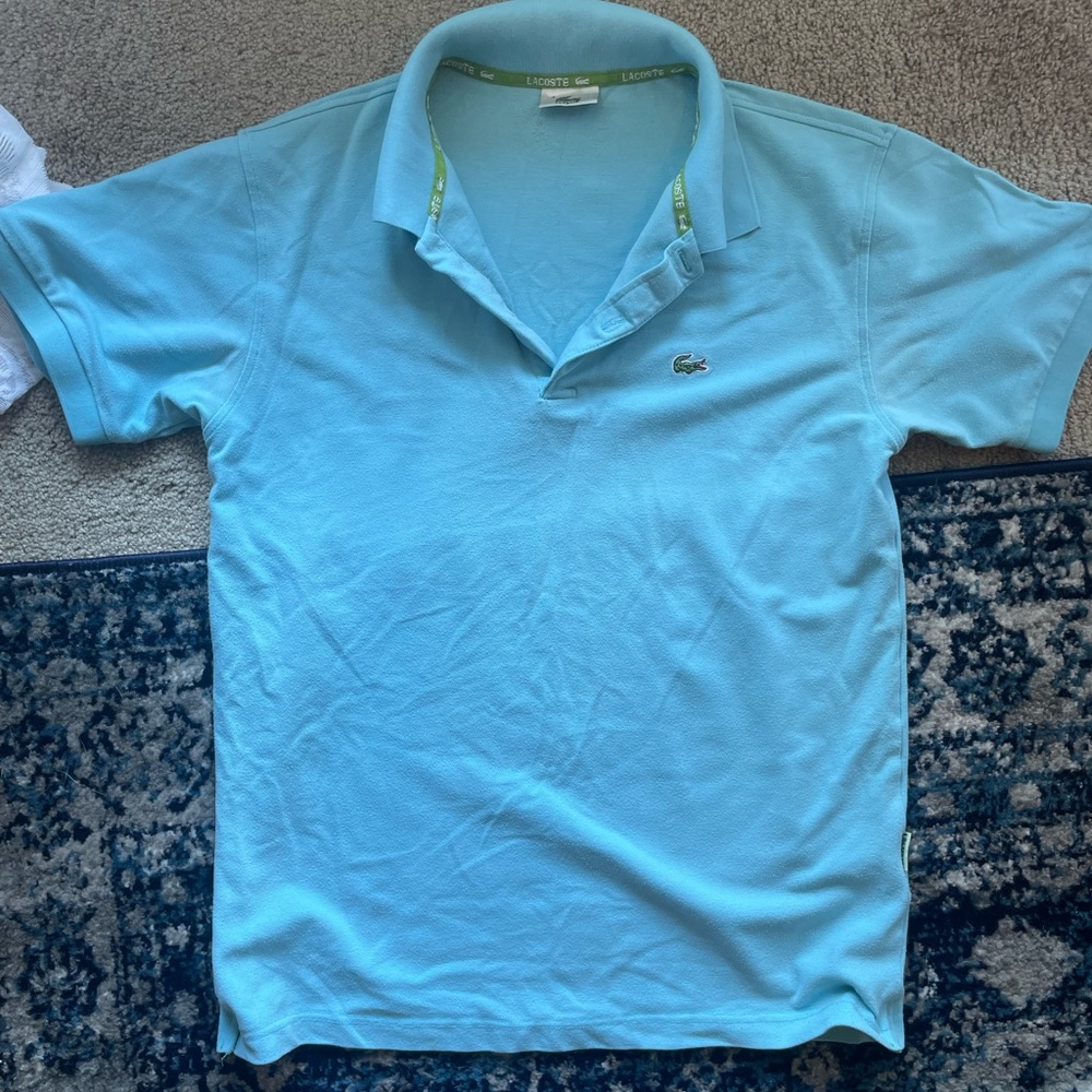 Lacoste Light Blue polo shirt